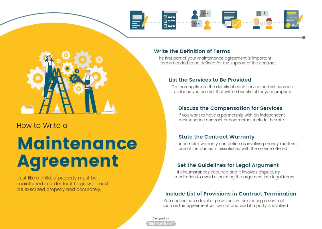 maintenance agreement template