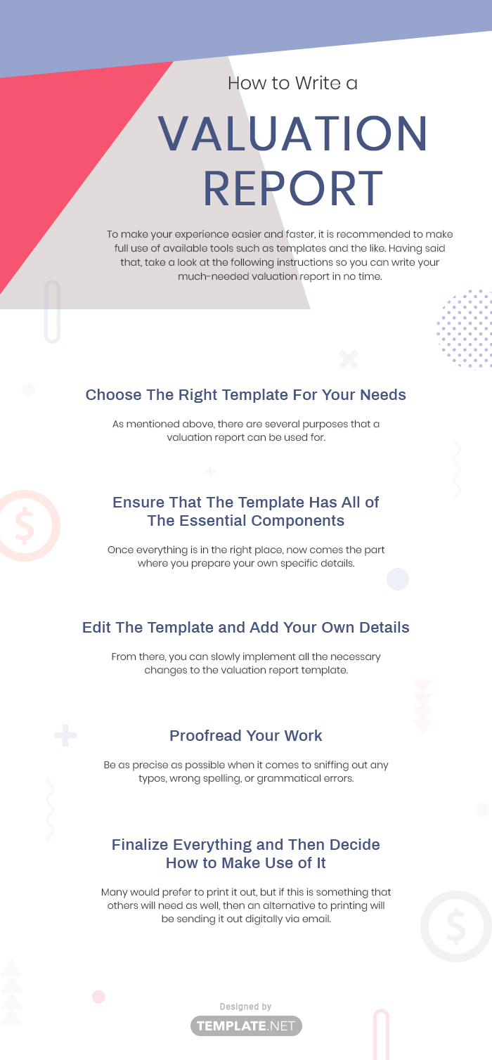 Business Valuation Report Template