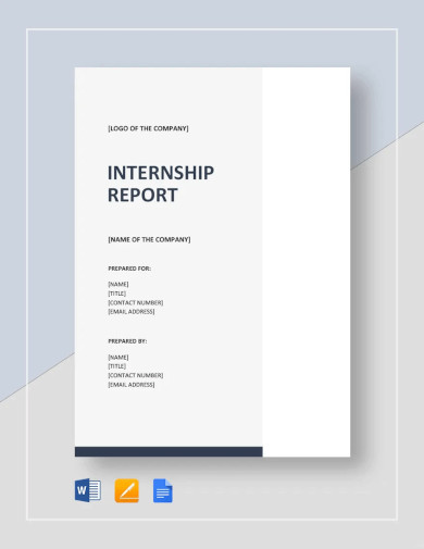 11+ Internship Weekly Report Templates in PDF | DOC