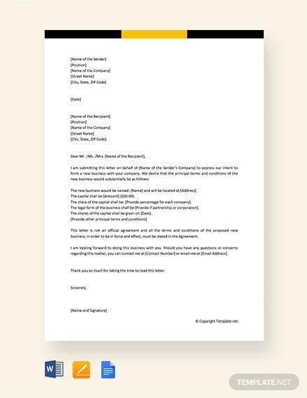 what is the purpose of a business letter