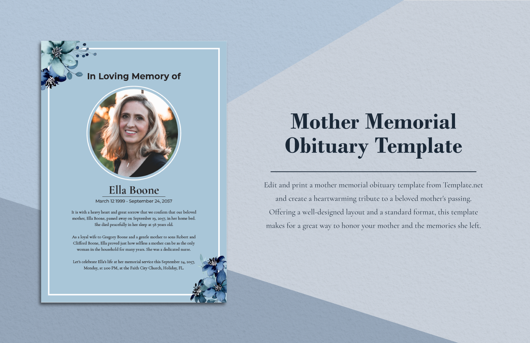 32+ Microsoft Word Obituary Templates (2024)