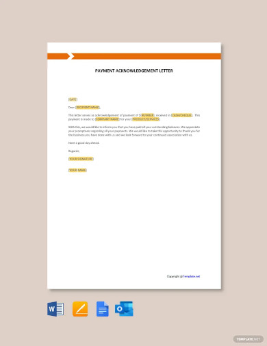 Payment Letter Template- 38+ Free PDF Documents Download | Free ...