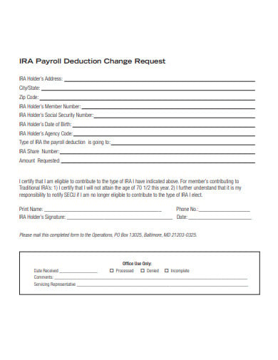 payroll-deduction-iras-change-request