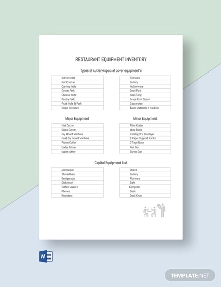 restaurant-equipment-inventory-template