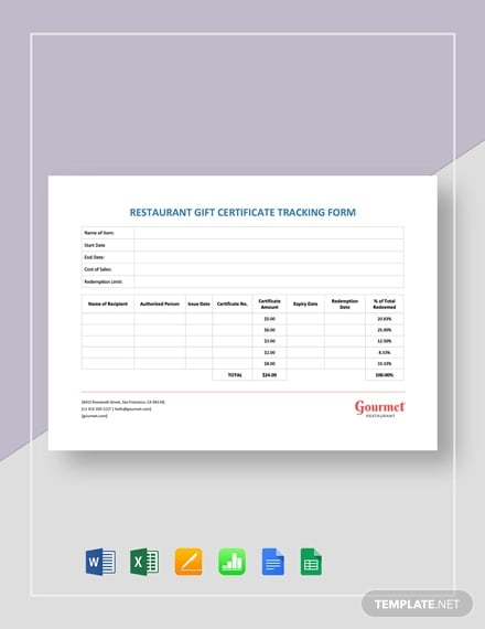 restaurant-gift-certificate-tracking-form-template