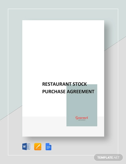 11+ Restaurant, Cafe, Bakery Purchase And Sale Agreement Templates 