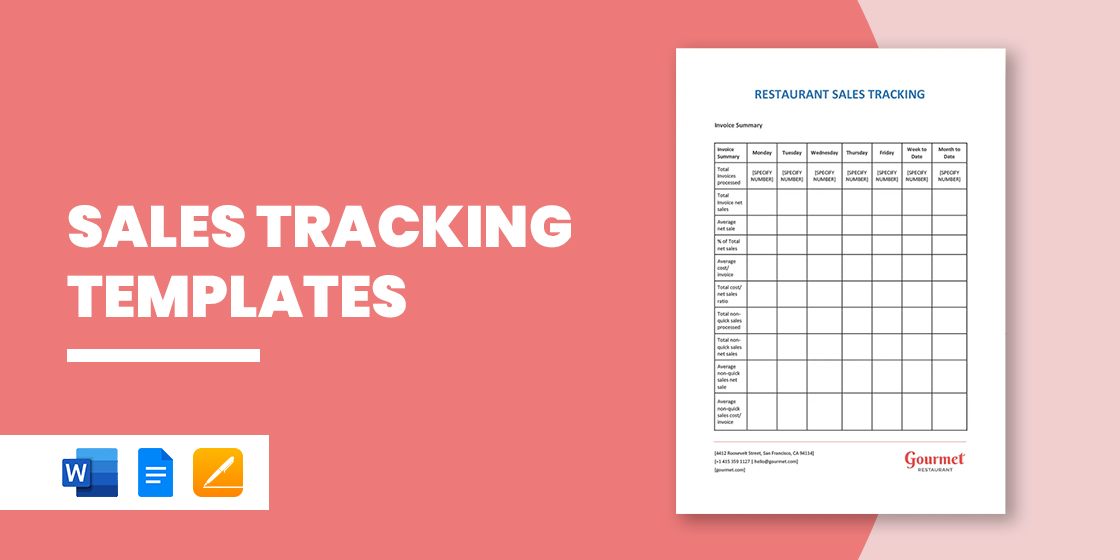 13+ Sales Tracking Templates - Free Word, Excel, PDF Documents Download!