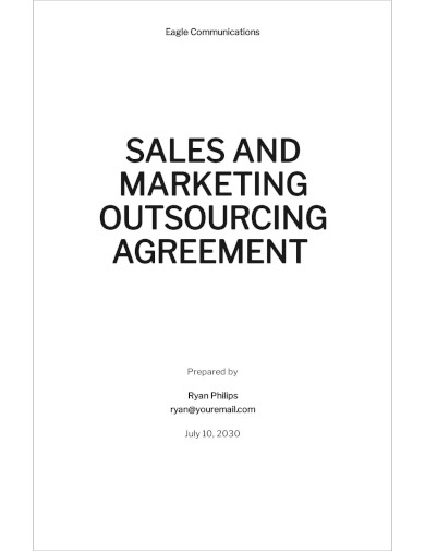 30+ Sales Agreement Template – Free Word, Pdf Document Download 