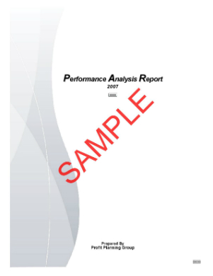 sample profit improvement report page 00