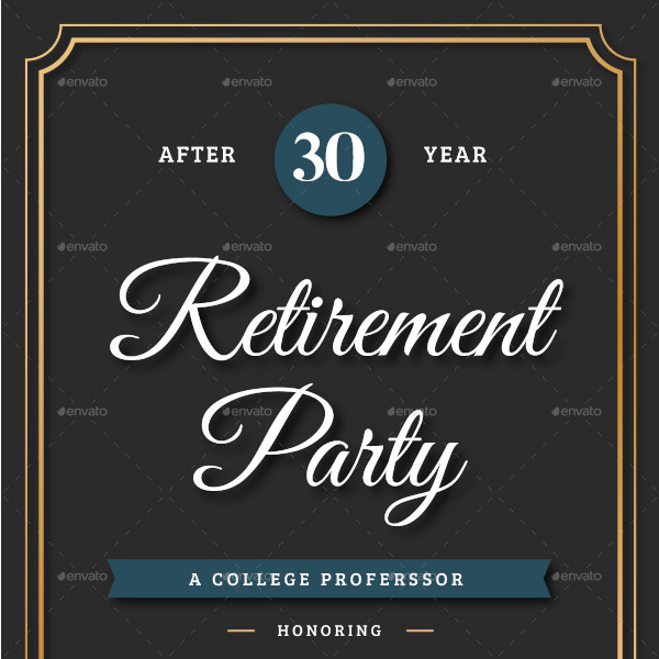 13+ Retirement Celebration Invitation Templates in PSD | AI