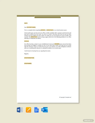13+ Tenant Letter Templates In Ms Word , Google Docs , Apple Pages 