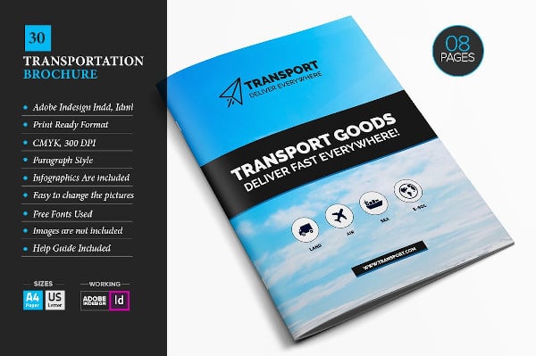 transportation-brochure-template