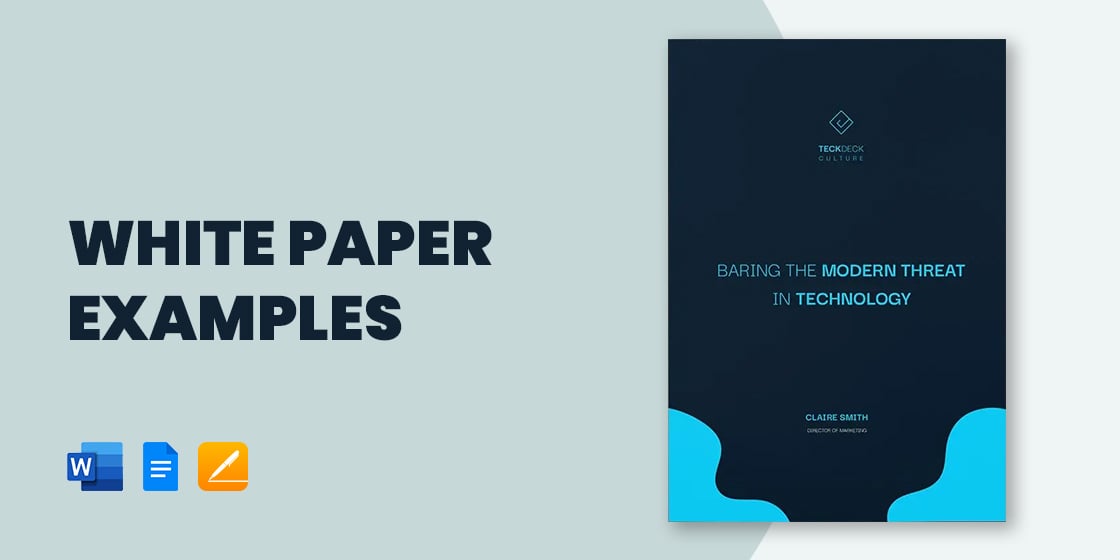 38+ White Paper Examples in MS Word, Google Docs, Apple Pages