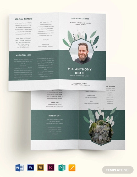 15+ Obituary Templates for Father - Free Word, Excel, PDF, PSD Format