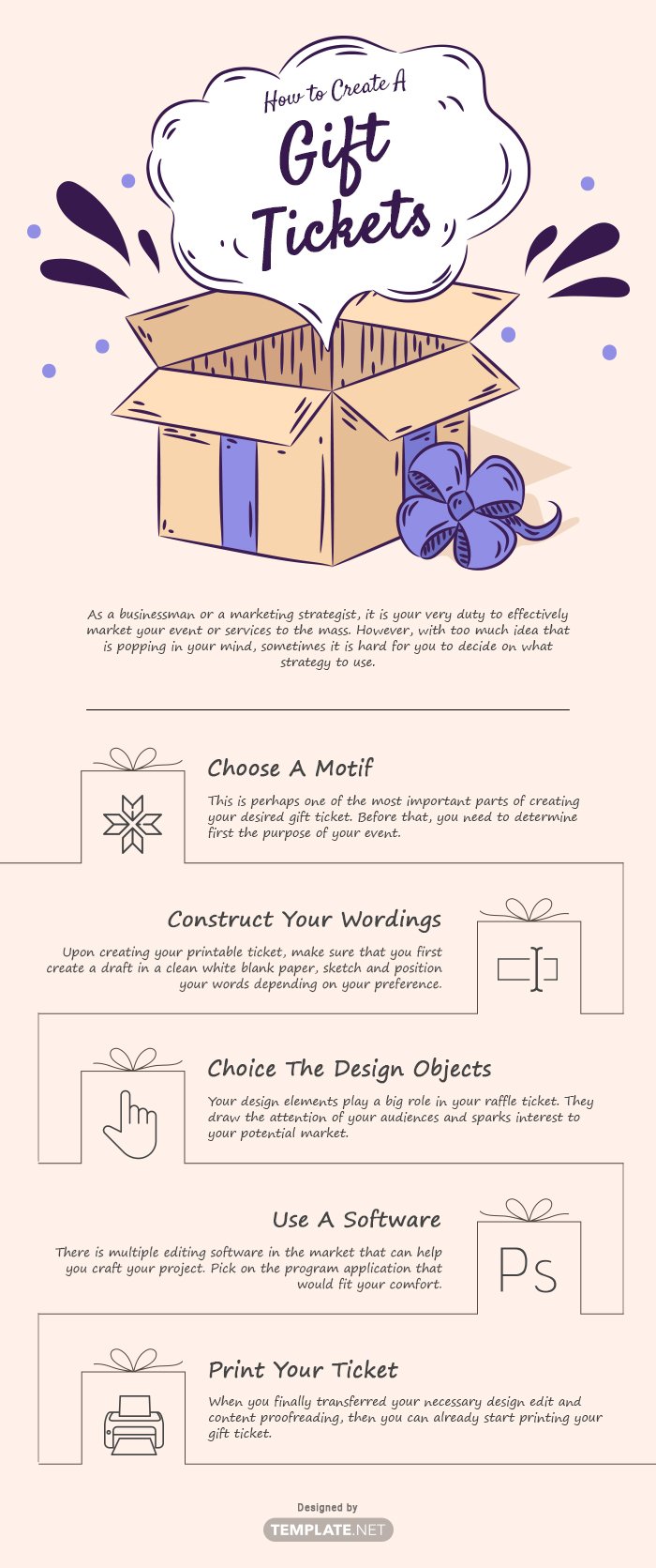 gift tickets template