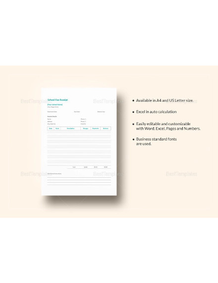 41+ Payment Receipt Templates - DOC, PDF