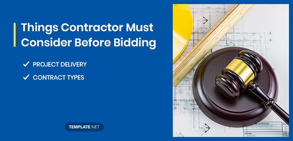 things contractors must consider before bidding