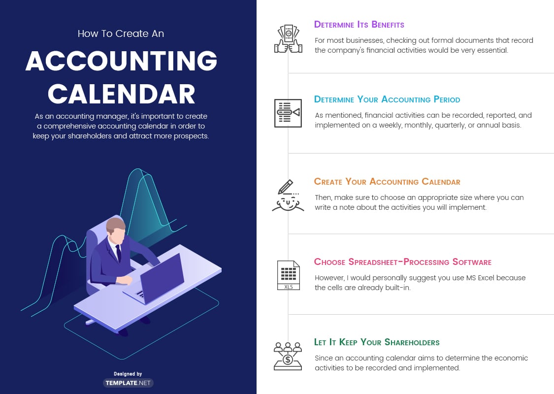 accounting calendar template
