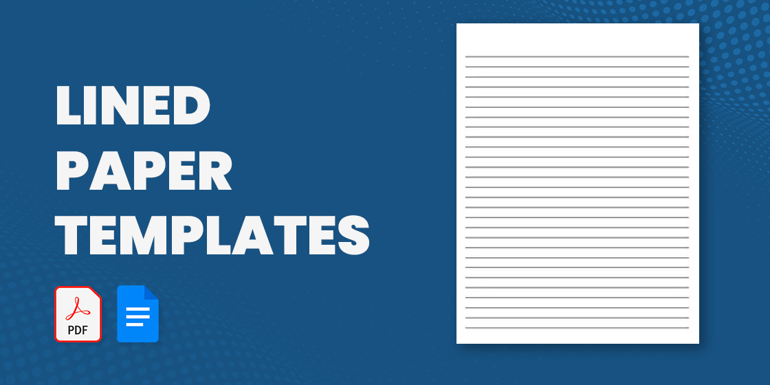 32 Printable Lined Paper Templates ᐅ TemplateLab