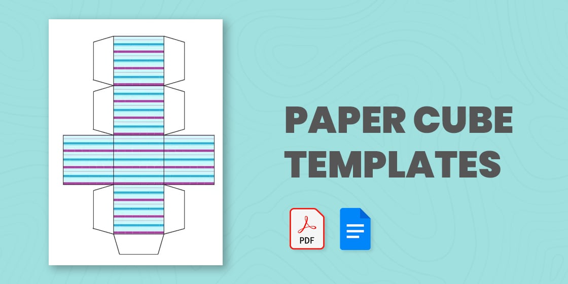 18+ Paper Cube Templates - PDF, DOC