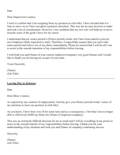 Sample Director Resignation Letters - 14+ Free Sample, Example Format ...