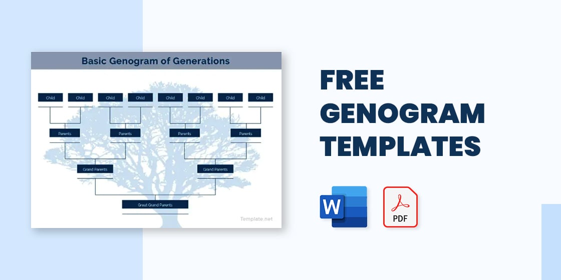  free genogram templates