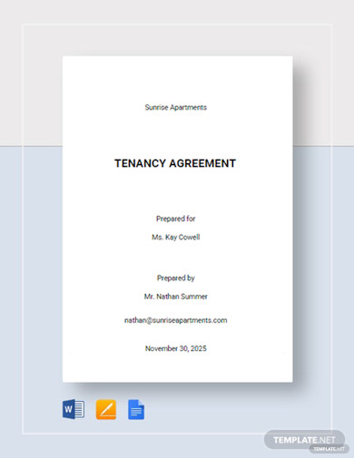 Tenancy Agreement Template - 41+ Free Word, PDF Documents Download