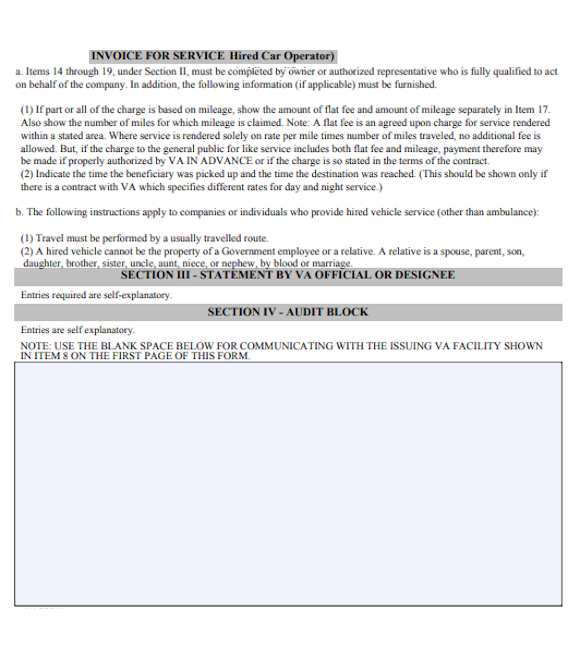 car travel service tour operator invoice