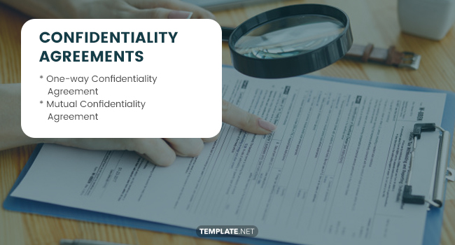 confidentiality agreements