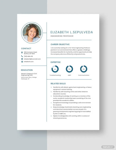 Engineering Resume Template - 47+ Free Word Documents Download | Free ...