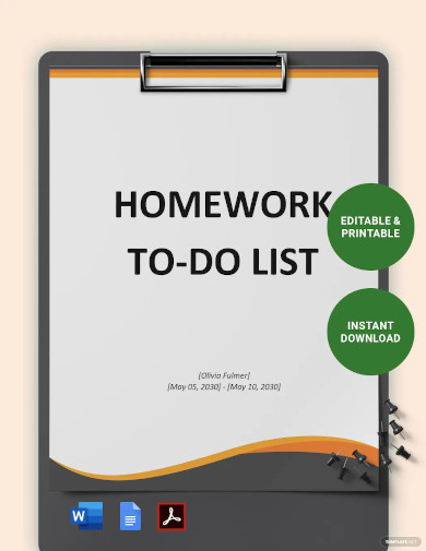 To Do List Template - 38+ Free Word, Excel, PDF Format Download