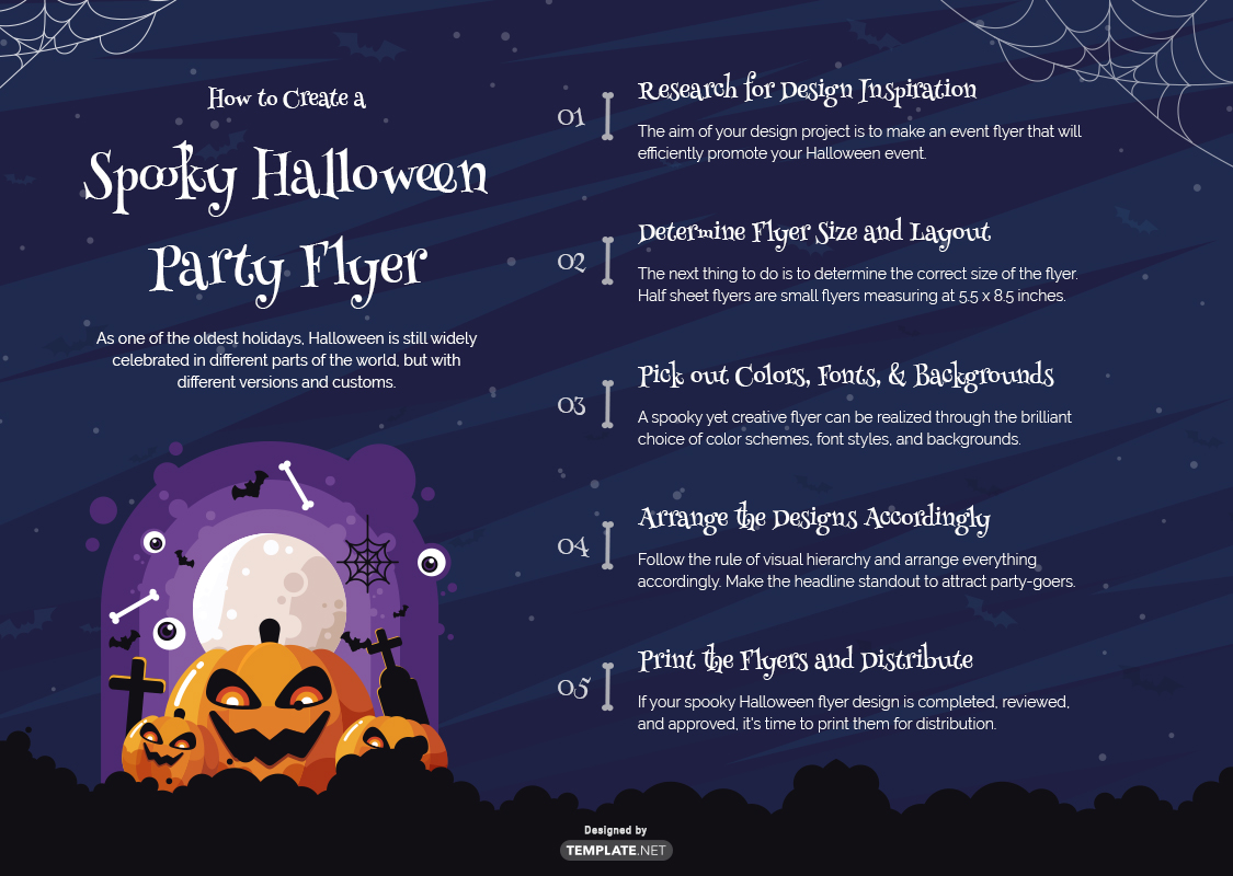 7 Free Halloween Flyer Templates Word Doc Psd Indesign Apple Pages Publisher Illustrator Template Net