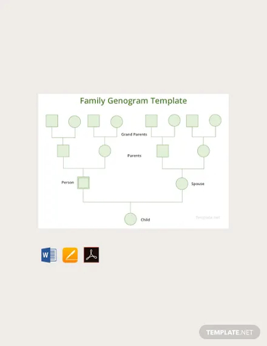 Genogram Template - 22+ Word, PDF Documents Download