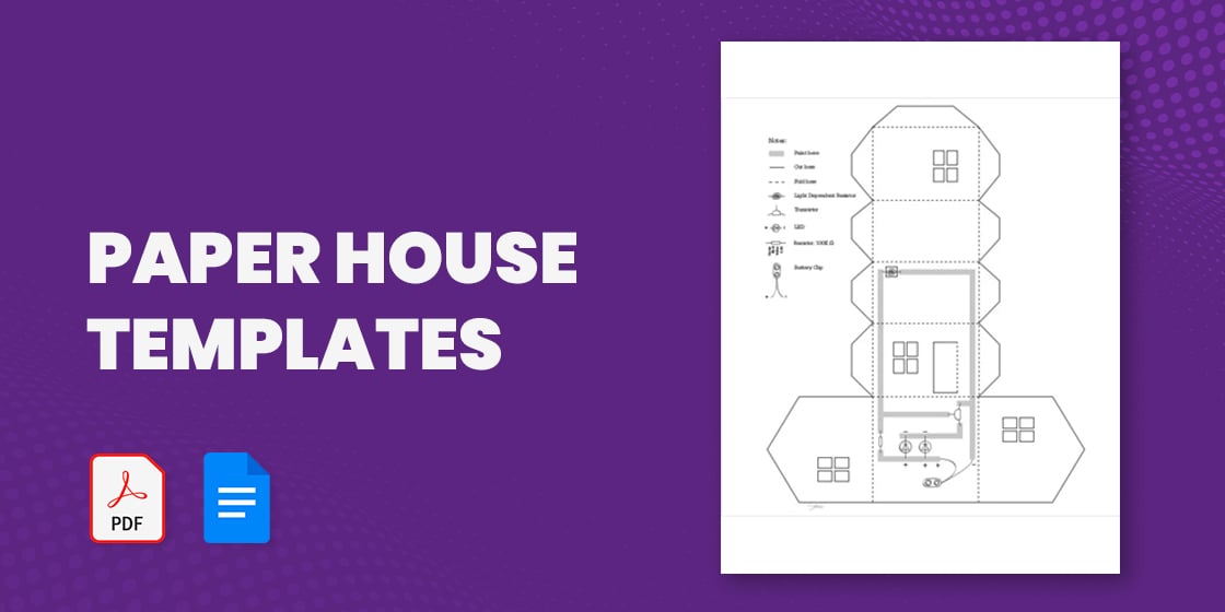 paper house templates – pdf doc