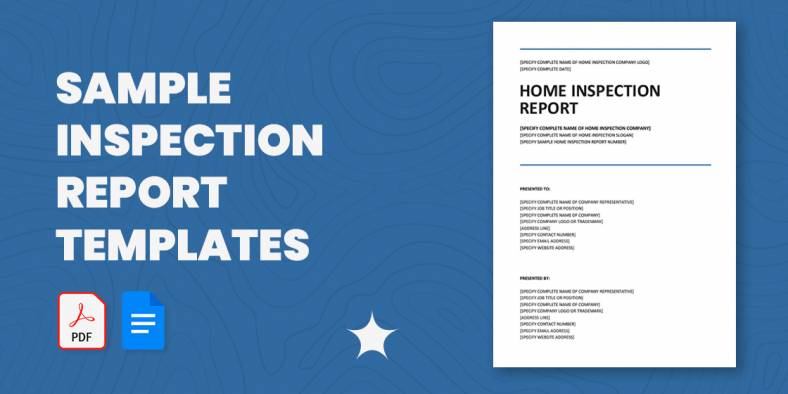 23+ Sample Inspection Report Templates- Docs, Word, Pages