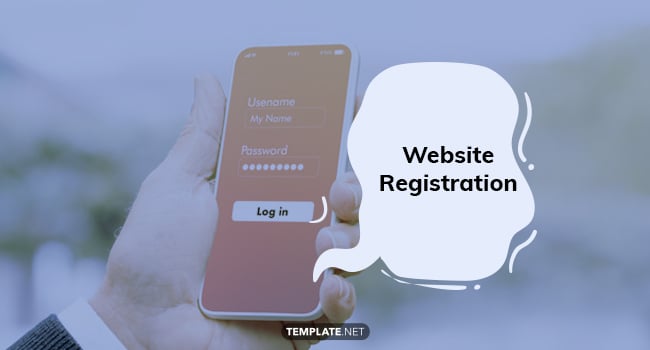 website registration