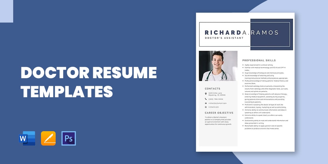 doctor resume templates