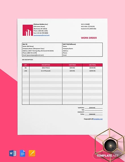 free-basic-construction-work-order-template