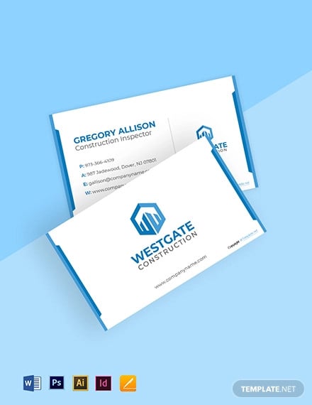 free-simple-construction-business-card-template
