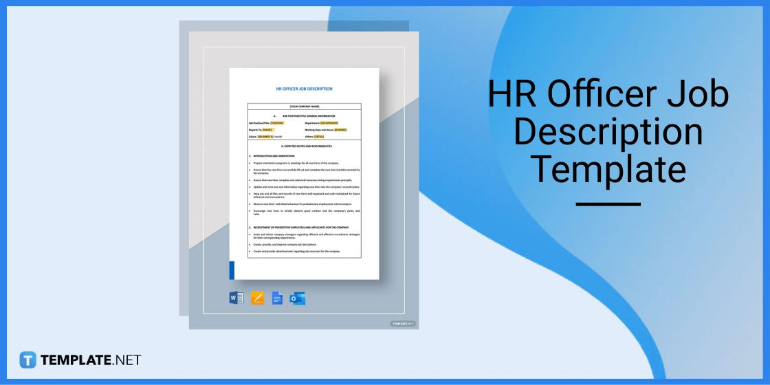 HR Officer Job Description Template ?width=550