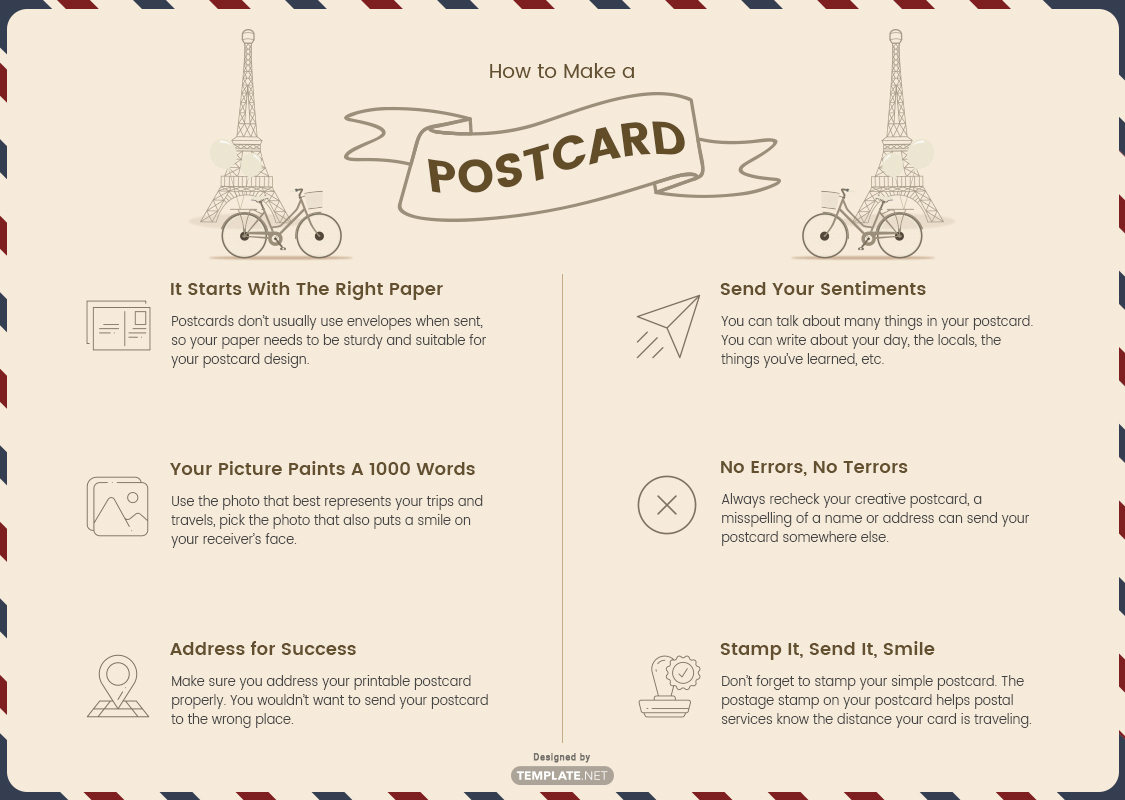 Postcard Size Template Word