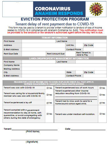 covid 19 eviction protection program template