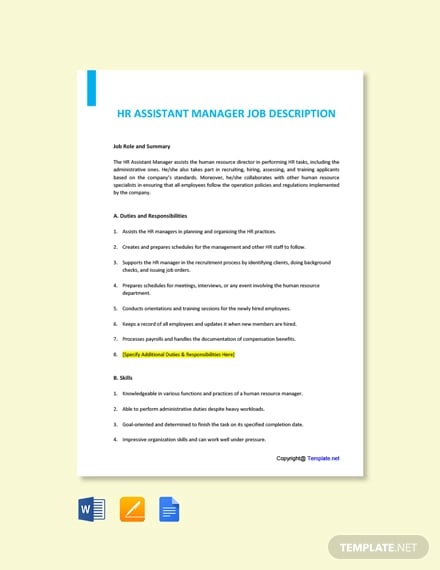 free-hr-assistant-manager-job-description-template