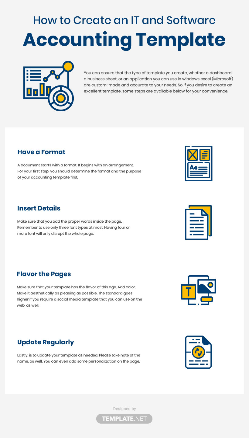 it and software accounting template