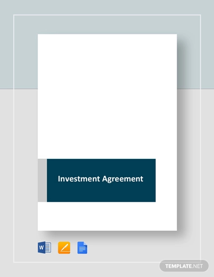 investment-agreement-template