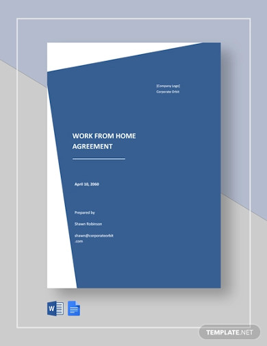 FREE 11+ Work From Home Agreement Templates in PDF | MS Word | Google Docs