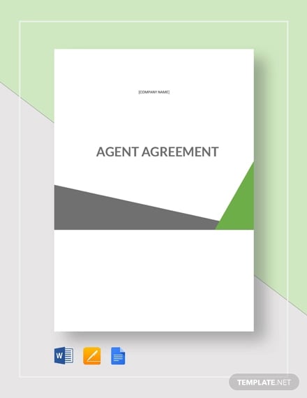 agent agreement template