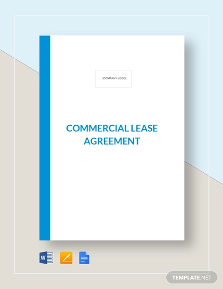 commercial lease agreement template