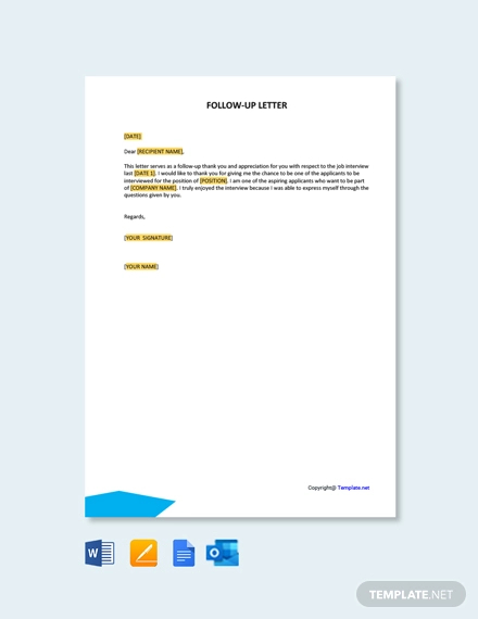 2023 Follow Up Letter Templates Fillable Printable Pdf Forms Vrogue 7666