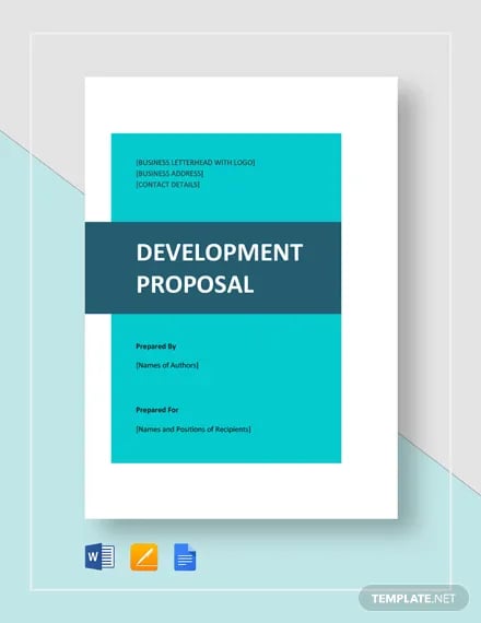 development proposal template